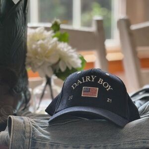 Dairy Boy Trucker Hat Navy